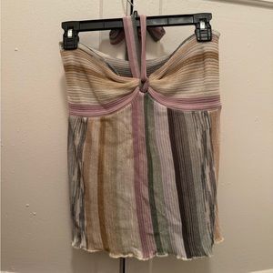 Missoni halter neck top/ tube top